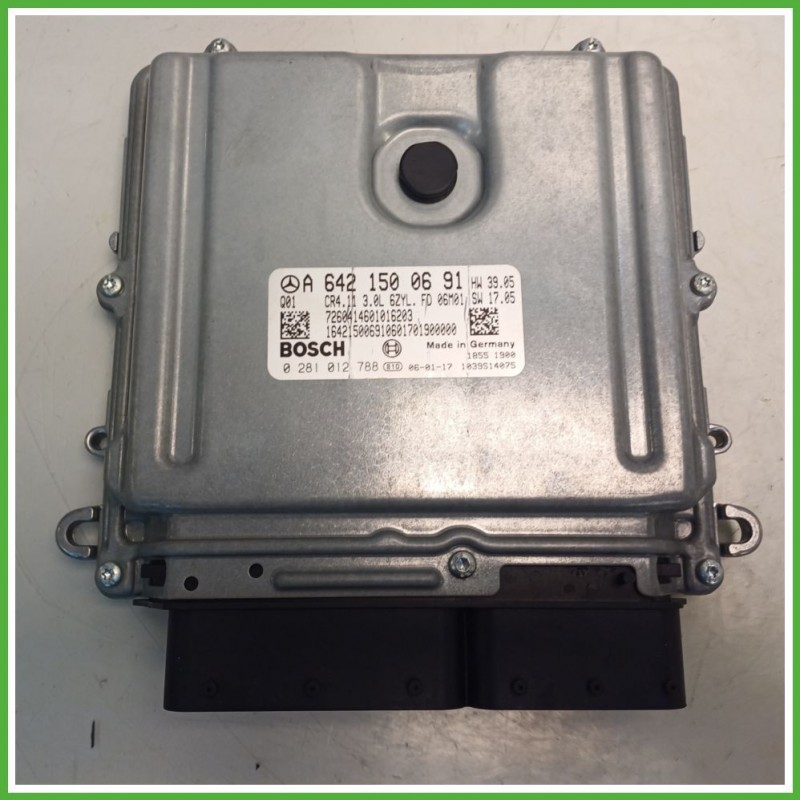 Centralina Motore Iniezione ECU BOSCH 0281012766 MERCEDES-BENZ Classe E W/S211 CDI 140kw A6421500691 2002 2007