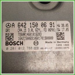 Centralina Motore Iniezione ECU BOSCH 0281012766 MERCEDES-BENZ Classe E W/S211 CDI 140kw A6421500691 2002 2007