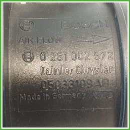 Debimetro Misuratore Massa Aria BOSCH 0281002572 CHRYSLER PT CRUISER 2.2 K05033109AB 2000 2005