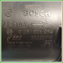 Debimetro Misuratore Massa Aria BOSCH 0281006054 ALFA ROMEO GIULIETTA X7 1.6 JTDm 51831050 2010 2013