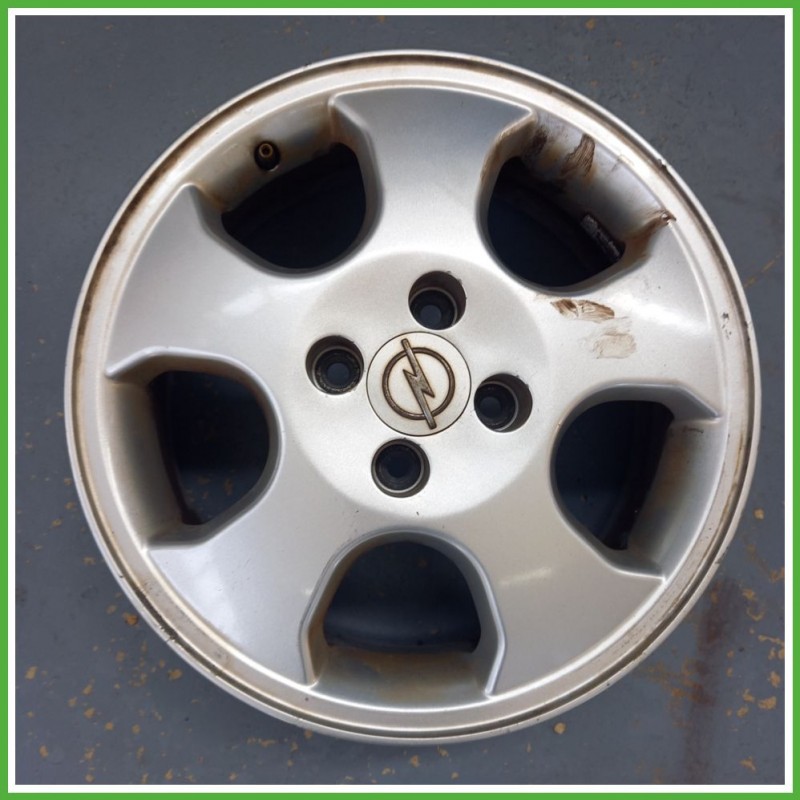 Cerchio Singolo in Lega OPEL TIGRA (S93) (dal 11/1994 al 10/2000) 15 pollici 15" 6.0J 4x100 ET 49 originale usato al pz