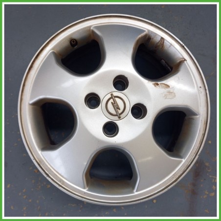 Cerchio Singolo in Lega OPEL TIGRA (S93) (dal 11/1994 al 10/2000) 15 pollici 15" 6.0J 4x100 ET 49 originale usato al pz