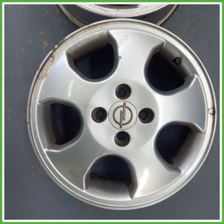 Cerchio Singolo in Lega OPEL ASTRA (T98) (dal 03/1998 al 09/2004) 15 pollici 15" 6.0J 4x100 ET 49 originale usato al pz