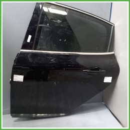 Porta Portiera Sportello Posteriore Sinistra SX NERO PERLA NERA KTV PEUGEOT 208 Berlina 2015 2020 Originale Usato