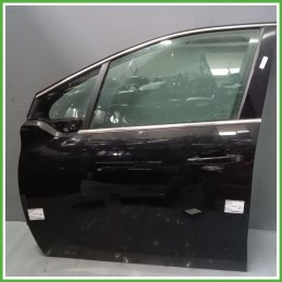 Porta Portiera Sportello Anteriore Sinistra SX NERO PERLA NERA KTV PEUGEOT 208 Berlina 2015 2020 Originale Usato