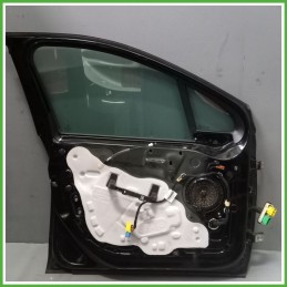 Porta Portiera Sportello Anteriore Sinistra SX NERO PERLA NERA KTV PEUGEOT 208 Berlina 2015 2020 Originale Usato