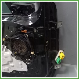 Porta Portiera Sportello Anteriore Sinistra SX NERO PERLA NERA KTV PEUGEOT 208 Berlina 2015 2020 Originale Usato