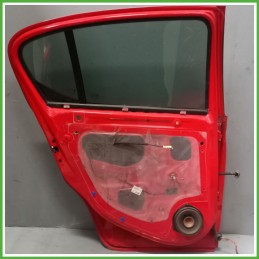 Porta Portiera Sportello Posteriore Sinistra SX ROSSO OPEL CORSA X15 Berlina 2014 2019 Originale Usato