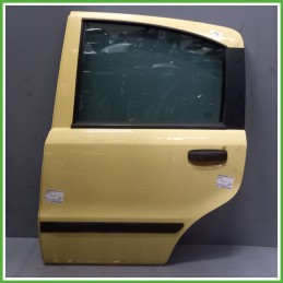 Porta Portiera Sportello Posteriore Sinistra SX GIALLO OTTIMISTA B B 541 FIAT PANDA 2Q Berlina 2003 2010 Originale Usato