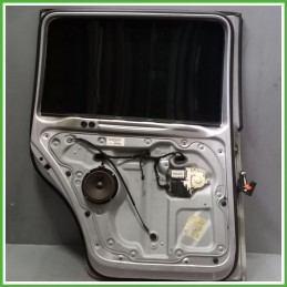 Porta Portiera Sportello Posteriore Sinistra SX GRIGIO CHIARO 8E A7W VOLKSWAGEN TOURAN 1T Monovolume 2003 2010 Originale Usato