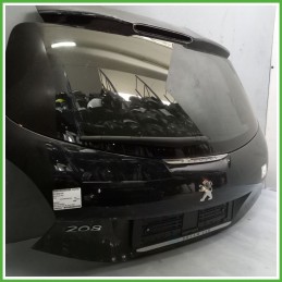 Portellone Bagagliaio Cofano Baule Posteriore Posteriore PEUGEOT 208 2015 2020 NERO PERLA NERA KTV Berlina Originale Usato