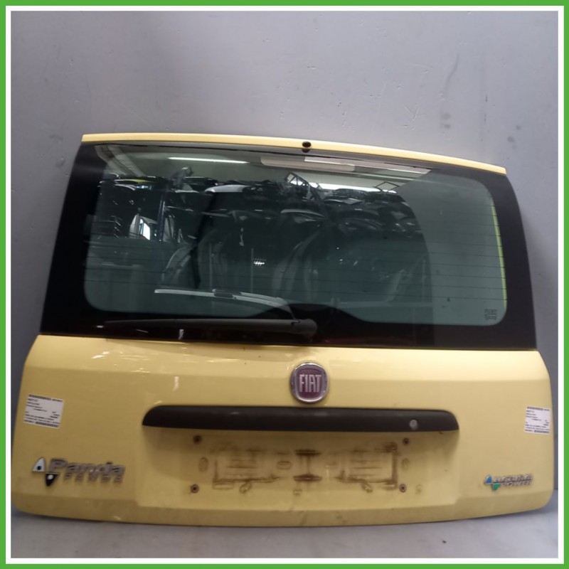 Portellone Bagagliaio Cofano Baule Posteriore FIAT PANDA 2Q 2003 2010 GIALLO OTTIMISTA B B 541 Berlina Originale Usato
