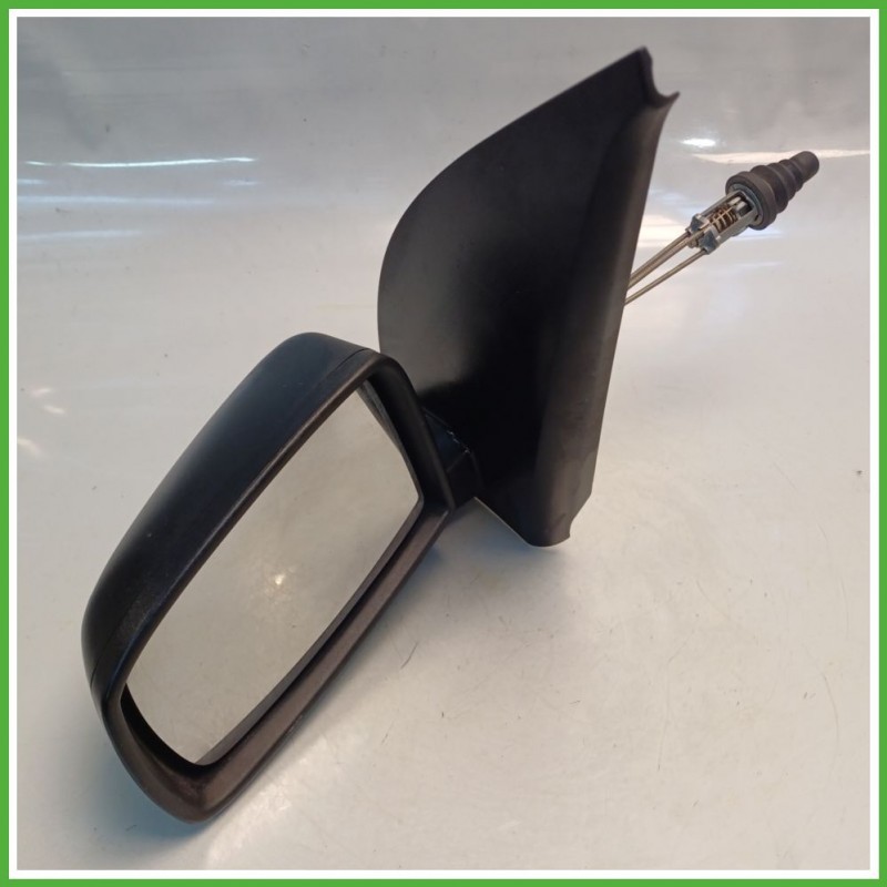 Specchio Specchietto Retrovisore Sinistro SX GOFFRATO FIAT PANDA 2Q 2003 2010 FICOSA FICOMIRRORS Originale Usato