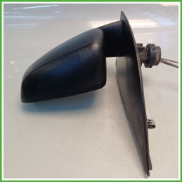 Specchio Specchietto Retrovisore Sinistro SX GOFFRATO FIAT PANDA 2Q 2003 2010 FICOSA FICOMIRRORS Originale Usato