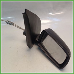 Specchio Specchietto Retrovisore Destro DX GOFFRATO FIAT PANDA 2Q 2003 2010 FICOSA FICOMIRRORS Originale Usato