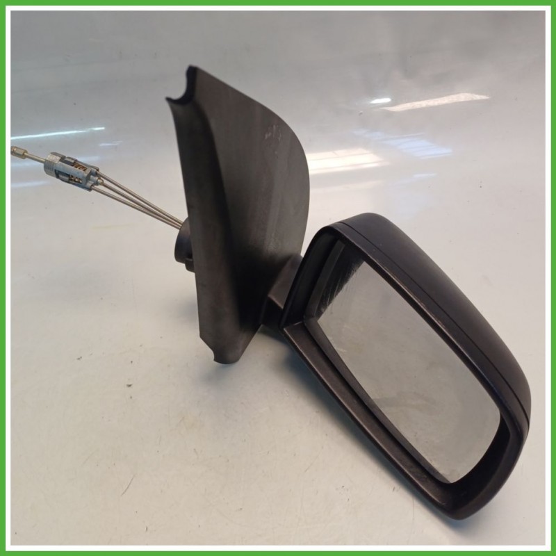 Specchio Specchietto Retrovisore Destro DX GOFFRATO FIAT PANDA 2Q 2003 2010 FICOSA FICOMIRRORS Originale Usato