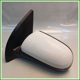 Specchio Specchietto Retrovisore Sinistro SX BIANCO CHEVROLET (DAEWOO) AVEO T250 2008 2012 GMDAT Originale Usato