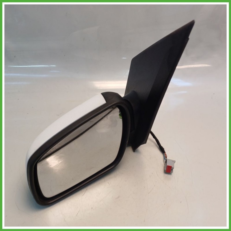 Specchio Specchietto Retrovisore Sinistro SX BIANCO FROZEN WHITE FORD FIESTA CBK 2005 2008 MAGNA Originale Usato