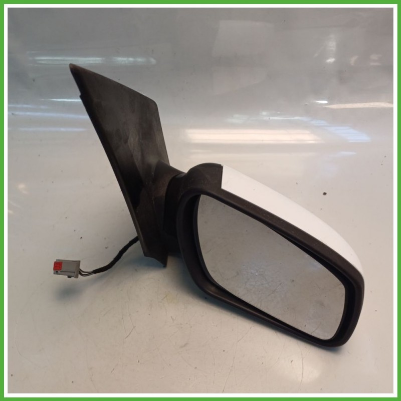 Specchio Specchietto Retrovisore Destro DX BIANCO FROZEN WHITE FORD FIESTA CBK 2005 2008 MAGNA Originale Usato