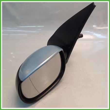 Specchio Specchietto Retrovisore Sinistro SX GRIGIO CHIARO ICELAND EYL PEUGEOT 206 1998 2009 MAGNETI MARELLI Originale Usato