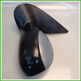 Specchio Specchietto Retrovisore Sinistro SX GRIGIO CHIARO ICELAND EYL PEUGEOT 206 1998 2009 MAGNETI MARELLI Originale Usato