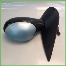 Specchio Specchietto Retrovisore Sinistro SX GRIGIO CHIARO ICELAND EYL PEUGEOT 206 1998 2009 MAGNETI MARELLI Originale Usato