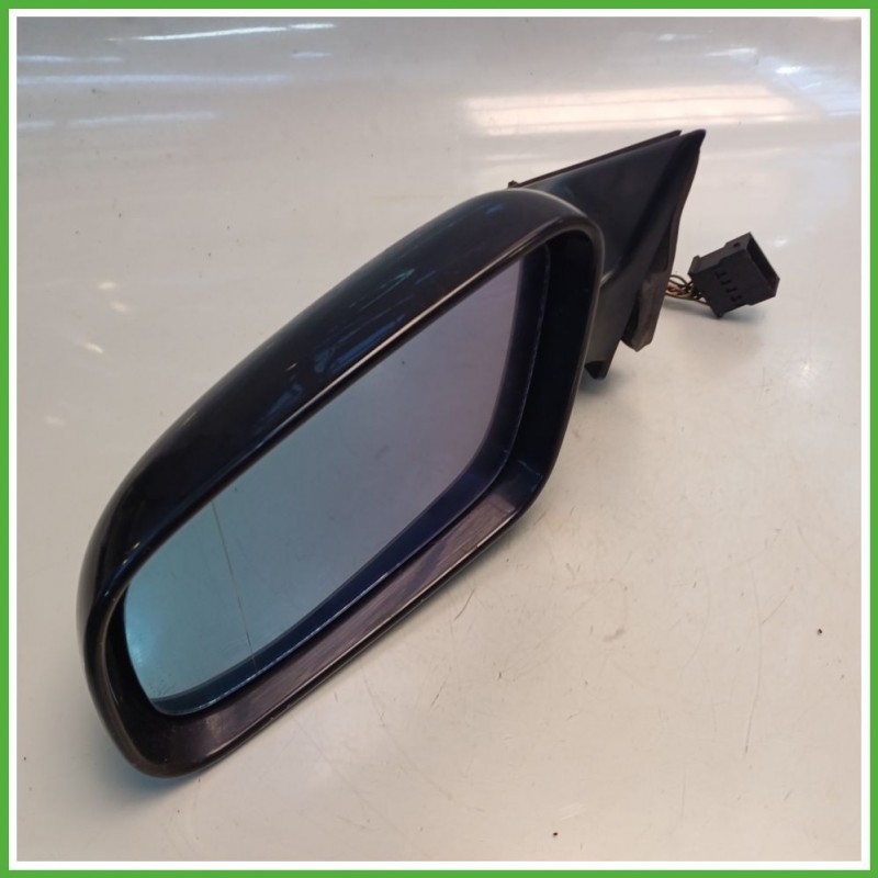 Specchio Specchietto Retrovisore Sinistro SX BLU Q5 Z5L AUDI A3 8L 2000 2003 Originale Usato