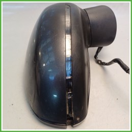 Specchio Specchietto Retrovisore Destro DX GRIGIO SCURO AUDI A1 8X 2010 2016 MAGNA Originale Usato