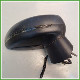 Specchio Specchietto Retrovisore Destro DX GRIGIO SCURO AUDI A1 8X 2010 2016 MAGNA Originale Usato