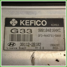 Centralina Motore Iniezione ECU KEFICO 9001040164KC HYUNDAI i30 1.4 16V 80kw 391122B102 2007 2011