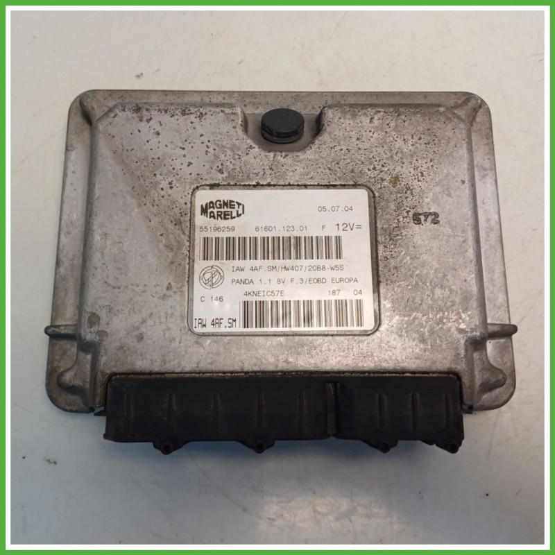 Centralina Motore Iniezione ECU MAGNETI MARELLI IAW4AF.SM FIAT PANDA 1a Serie 1.1 40kw 55196259 1992 2004