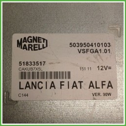 Centralina Audio ALFA ROMEO GIULIETTA X7 1.6 JTDm 51833517 2010 2013 MAGNETI MARELLI 503950410103
