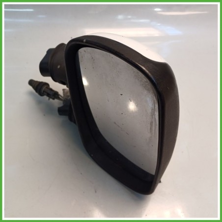 Specchio Specchietto Retrovisore Destro DX BIANCO FIAT DOBLO 1W 2000 2003 MAGNETI MARELLI Originale Usato