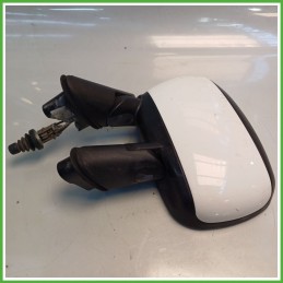 Specchio Specchietto Retrovisore Destro DX BIANCO FIAT DOBLO 1W 2000 2003 MAGNETI MARELLI Originale Usato