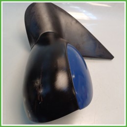 Specchio Specchietto Retrovisore Sinistro SX BLU SANTORINI EGJ PEUGEOT 206 1998 2009 MAGNETI MARELLI Originale Usato