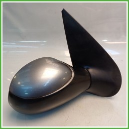 Specchio Specchietto Retrovisore Destro DX GRIGIO THORIUM KTH PEUGEOT 206 Plus 2009 FICOSA FICOMIRRORS Originale Usato