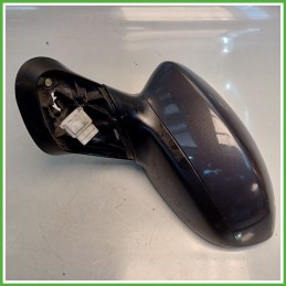 Specchio Specchietto Retrovisore Sinistro SX GRIGIO SCURO FIAT GRANDE PUNTO 2Y 2005 2008 FICOSA FICOMIRRORS Originale Usato
