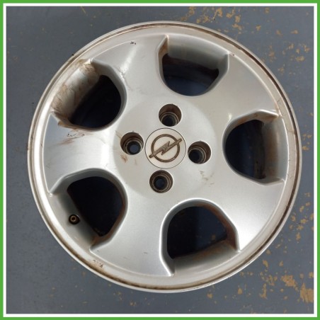 Cerchio Singolo in Lega OPEL TIGRA (S93) (dal 11/1994 al 10/2000) 15 pollici 15" 6.0J 4x100 ET 49 originale usato al pz