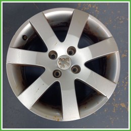 Cerchio Singolo in Lega PEUGEOT 308 (dal 08/2007) 16 pollici 16" 7.0J 4x108 ET 32 originale usato al pz