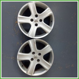Cerchio Singolo in Lega PEUGEOT 307 (dal 04/2001 al 12/2006) 16 pollici 16" 6.5J 4x108 ET 31 originale usato al pz
