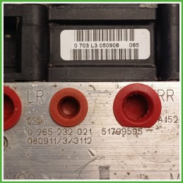 Centralina ABS Modulo Pompa BOSCH 0265800637 71748288 FIAT PANDA 2Q Originale Usato