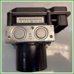 Centralina ABS Modulo Pompa BOSCH 0265800363 6Q0698417A VOLKSWAGEN POLO 9N Originale Usato