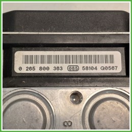 Centralina ABS Modulo Pompa BOSCH 0265800363 6Q0698417A VOLKSWAGEN POLO 9N Originale Usato
