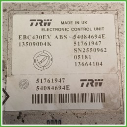 Centralina ABS Modulo Pompa TRW EBC430EV 71740272 LANCIA YPSILON TE Originale Usato