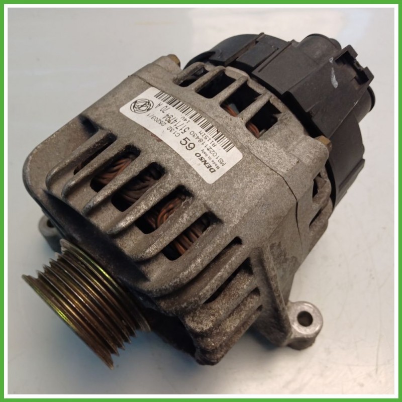 Alternatore DENSO MS1022118430 FIAT PANDA 2Q 51714794