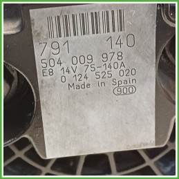 Alternatore BOSCH 0124525020 FIAT DUCATO 2J 504009978