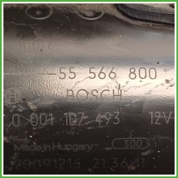 Motorino Avviamento BOSCH 001107493 OPEL MERIVA X03 9115192