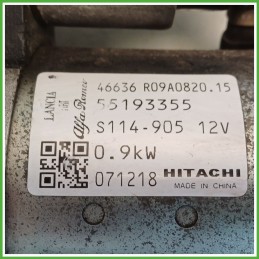 Motorino Avviamento HITACHI S114.905 FIAT GRANDE PUNTO 2Y 51890631
