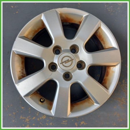 Cerchio Singolo in Lega OPEL MERIVA (X03) (dal 03/2003 al 12/2010) 15 pollici 15" 6.0J 5x100 ET 43 originale usato al pz