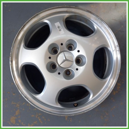 Cerchio Singolo in Lega MERCEDES-BENZ Classe E (W/S210) (dal 07/1999 al 03/2003) 16 pollici 16" 7.5J 5x112 ET 41 usato al pz